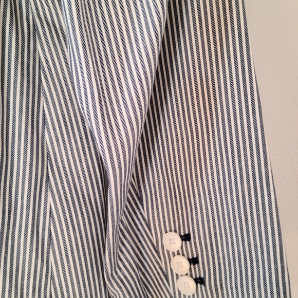 Lane Bryant Striped One Button Blazer - Picture 2 of 6